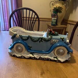 Paris & Beebee Christmas cookie jar